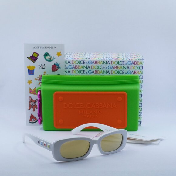 🕶️ New Dolce & Gabbana Kids DX6006U 33127P Sunglasses -White Frame - Picture 10 of 10